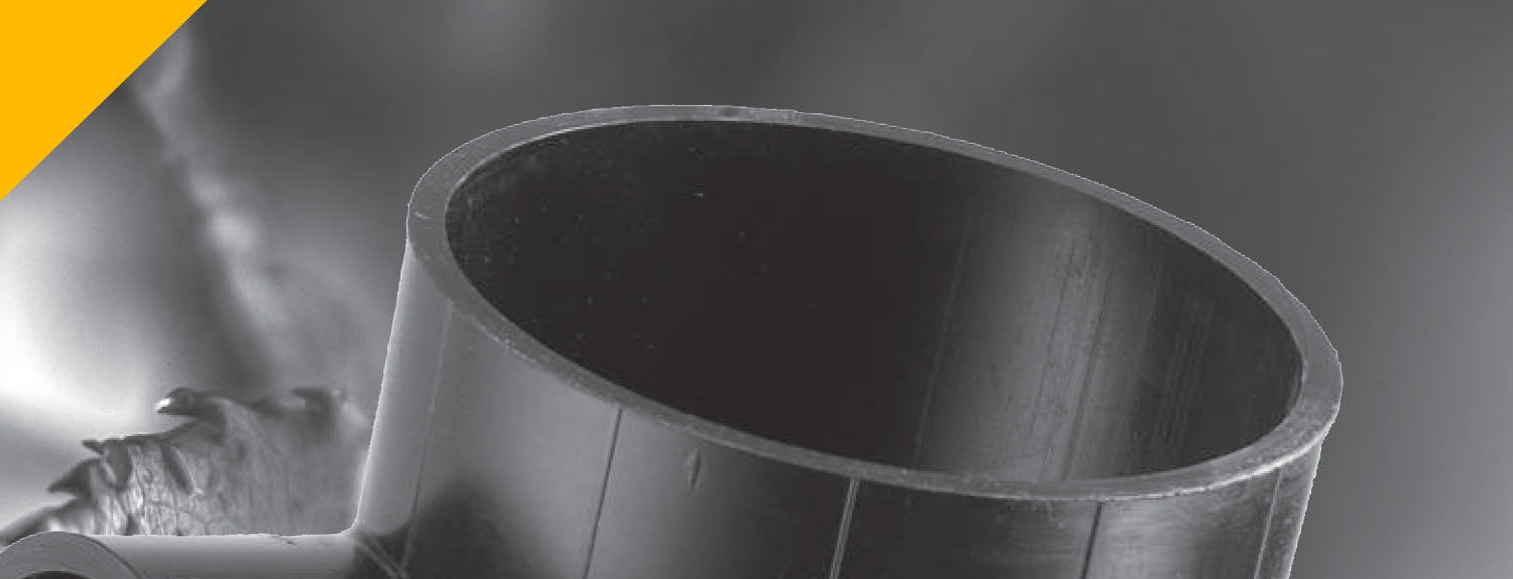 Coestilen black HDPE welded pipe branch