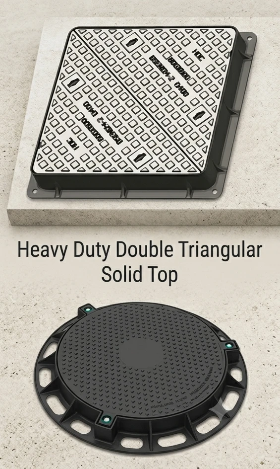 KAJ heavy-duty manhole covers